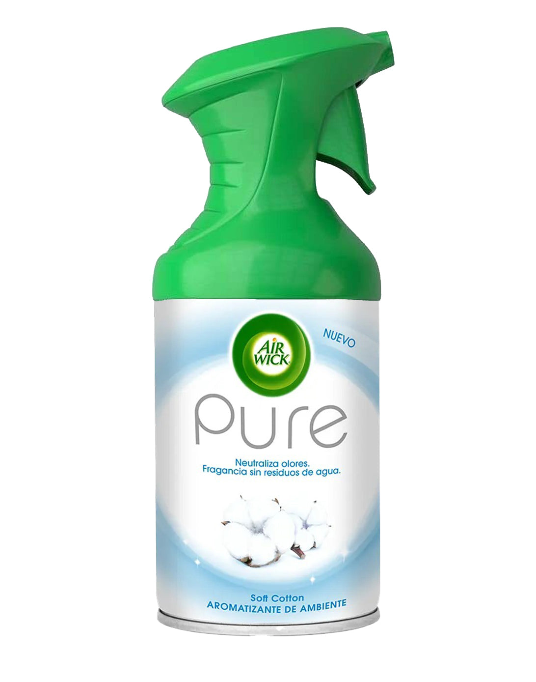 AirWick Aromatizante Aerosol Soft Cotton 250 cc - Puntolimpieza